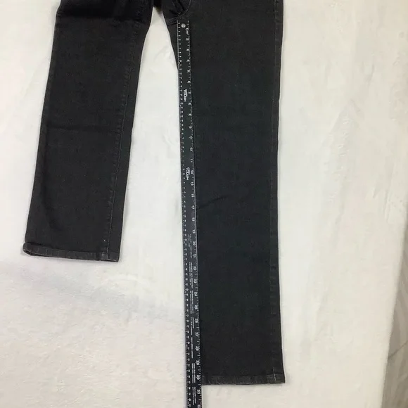 Lauren Ralph Lauren Heritage Straight Jean Sz 6 Black - Picture 6 of 10